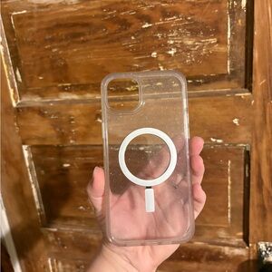 Sparkly/Clear MagSafe-Compatible iPhone Case